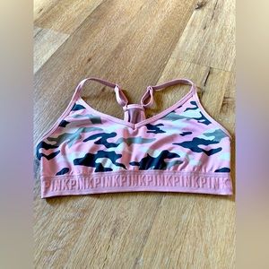 Large PINK sports bra
